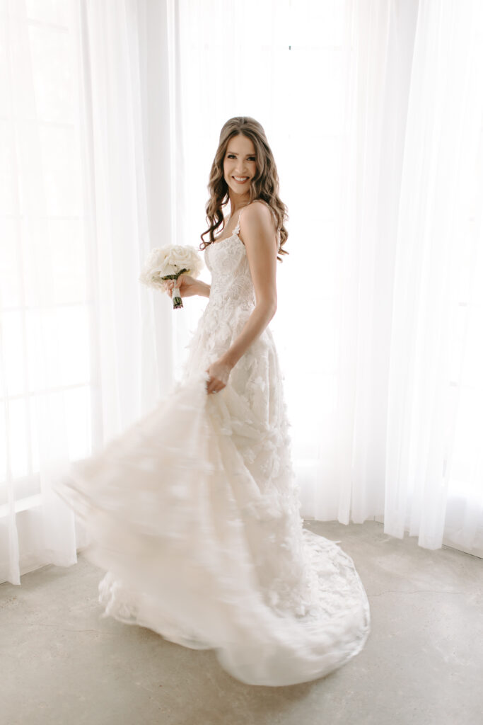 studio bridal portrait in houston texas